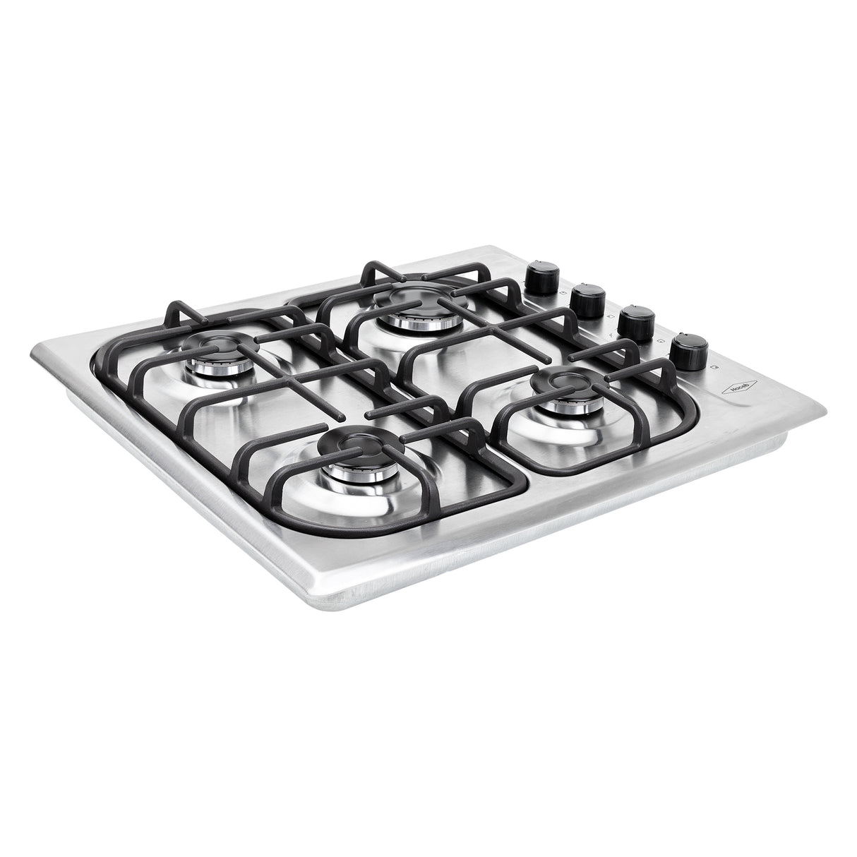 Estufa de Empotrar Haceb Tandoori Sesamo Inox 60x51cm 110 Voltios para Gas Natural con Cuatro Quemadores
