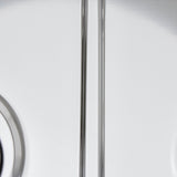 Estufa de Empotrar Haceb Alambrón Inox 60x43cm 110 Voltios para Gas Propano con Cuatro Quemadores