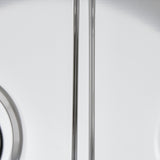 Estufa de Empotrar Haceb Alambrón Inox 60x43cm 110 Voltios para Gas Propano con Cuatro Quemadores