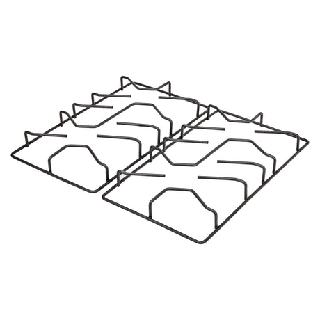 Estufa de Empotrar Haceb Alambrón Inox 60x43cm 110 Voltios para Gas Propano con Cuatro Quemadores