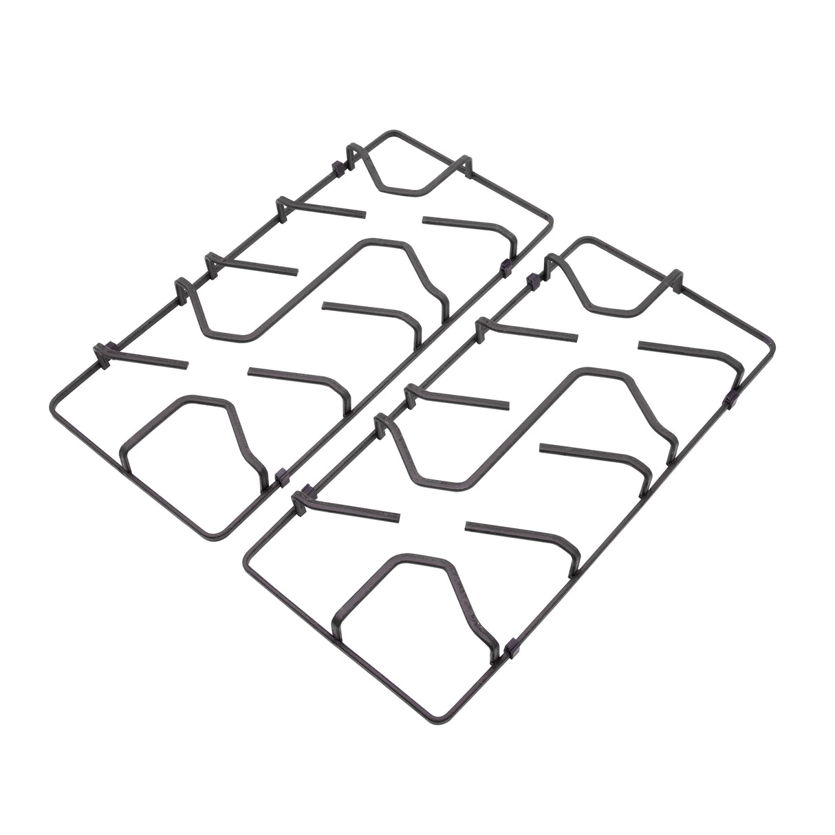 Estufa de Empotrar Haceb Platina Inox 66x54cm 110 Voltios para Gas Natural con Cuatro Quemadores