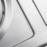 Estufa de Empotrar Haceb Triple Corona Inox 66x54cm 110 Voltios para Gas Natural con Cuatro Quemadores