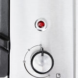 Estufa de Empotrar Haceb Mixta Inox 60x51cm 110 Voltios para Mixto con Cuatro Quemadores
