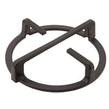 Estufa de Empotrar Haceb Cristal Negro y Plata 76x54cm 110 Voltios para Gas Propano con Cinco Quemadores