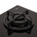 Estufa de Empotrar Haceb Cristal Negro 60x43cm 110 Voltios para Gas Natural con Tres Quemadores