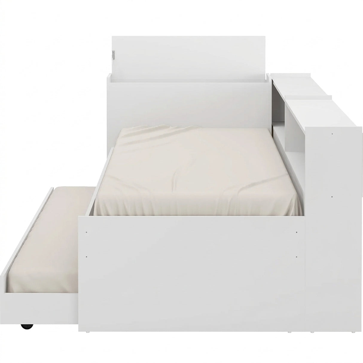 Cama Infantil Blanco 110x80cm para Colchón Infantil 80 X 190 Cm sin Colchón y sin Cabecero
