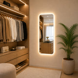 Espejo de Pared Led Parma 45x140cm Rectangular Luz Cálida