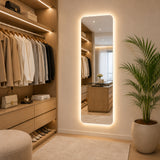 Espejo de Pared Led Parma 60x180cm Rectangular Luz Cálida