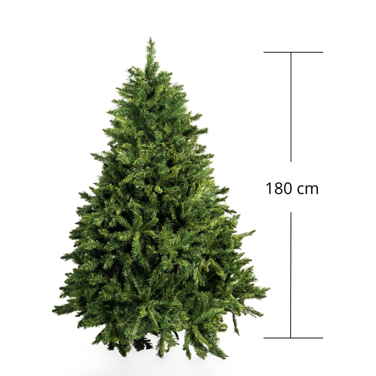 Árbol de Navidad Base Automática Verde 105x180cm de Piso