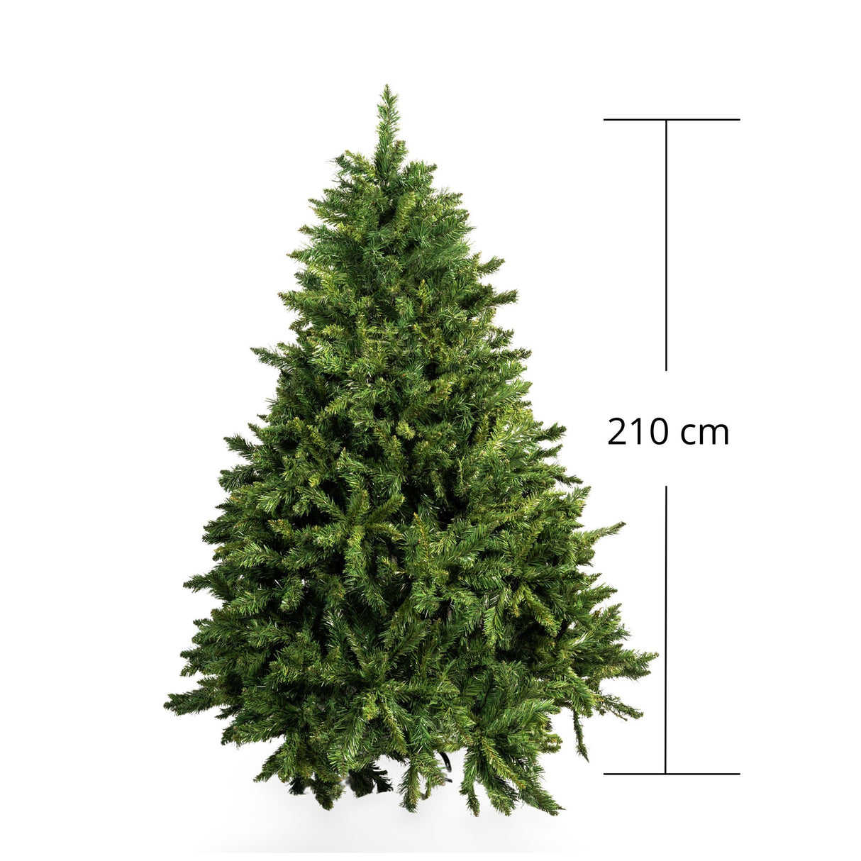 Árbol de Navidad Base Automática Verde 120x210cm de Piso