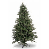 Árbol de Navidad Escarchado Verde y Plata 105x180cm de Piso