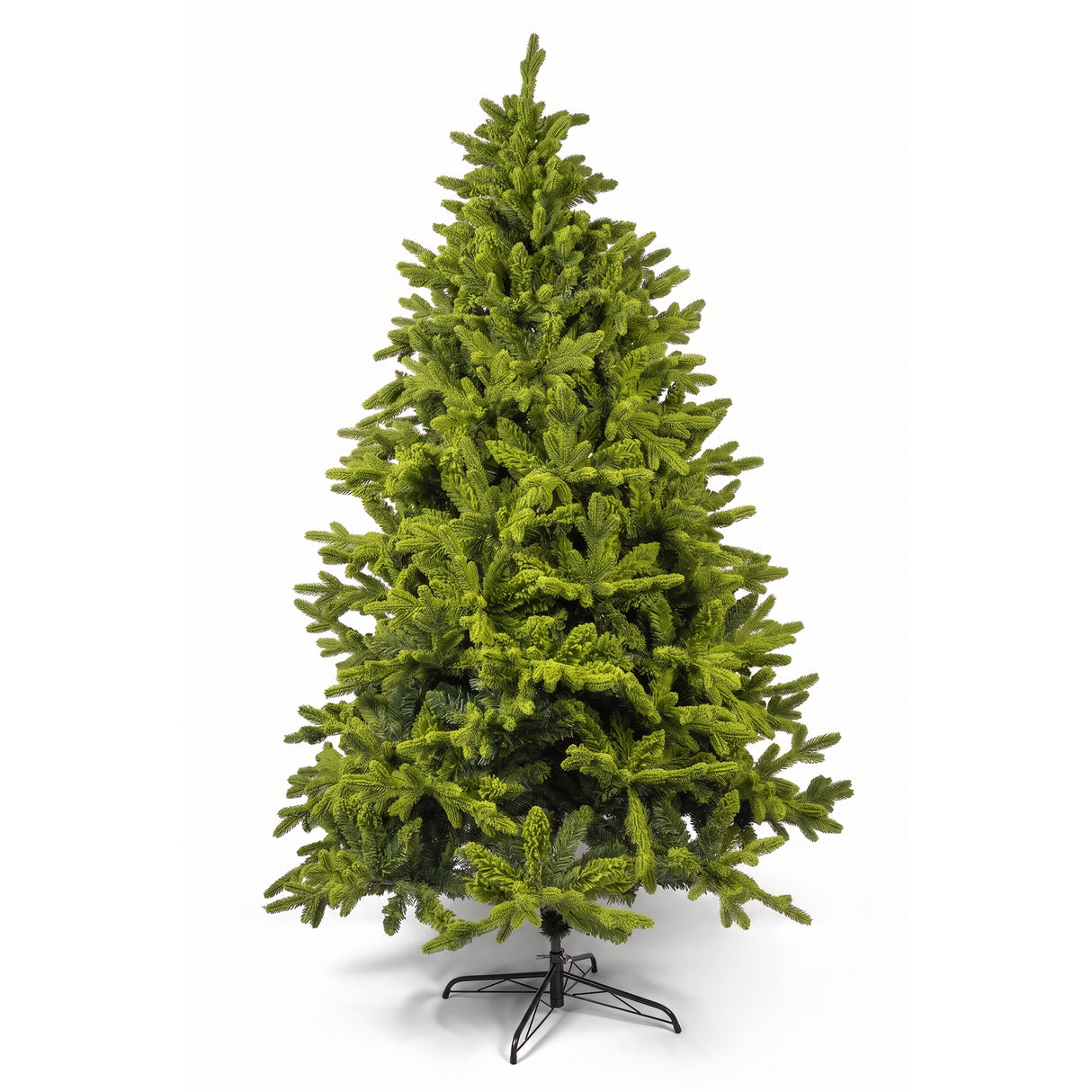 Árbol de Navidad Gamuzado Verde Limón 135x240cm de Piso