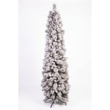 Árbol de Navidad Vela Nevado Blanco Nevado 120x210cm de Piso