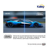 Televisor Kalley Google TV QLED Negro 4K UHD 2160P 166.7x102.6cm de 75" Pulgadas Smart con Wifi y Bluetooth