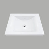 Kit Mueble con Lavamanos Siena Nardo y Blanco 62.4x47.6cm Individual con Un Cajón