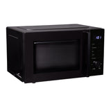 Horno Microondas Haceb de Perilla Negro 54x29cm de 25 Litros 120 Voltios con Ocho Funciones Preconfiguradas