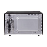 Horno Microondas Haceb de Perilla Negro 54x29cm de 25 Litros 120 Voltios con Ocho Funciones Preconfiguradas