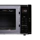 Horno Microondas Haceb Negro 48x29cm de 25 Litros 120 Voltios con Ocho Funciones Preconfiguradas y con Grill