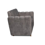 Sofá Sevilla Gris 80x80cm de Dos Puestos Antifluido con Apoya Brazos