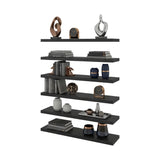 Set de 2 Repisas Shelf Wengue 106.7x3.8cm Rectangulares