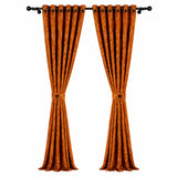 Cortina Jacquard Naranja 280x200cm de Figuras