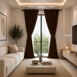 Cortina Jacquard Cafe 280x200cm de Figuras