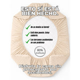 Protector de Colchón Semiantifluido Beige para Colchón Semidoble 120 X 190 Cm Semi-Antifluido