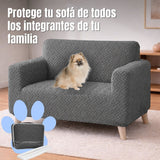 Protector de Sofá Elástico Gris 120x180cm Para Sofás de Dos Puestos Doble Faz