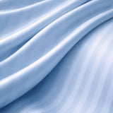 Juego de Sábanas Azul Celeste para Colchón Semidoble 120 X 190 Cm Fondo Entero Con Elastico para la Sábana