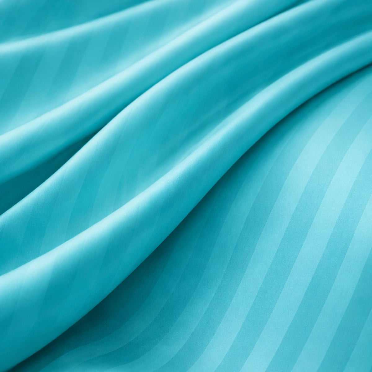Juego de Sábanas Turquesa para Colchón Doble 140 X 190 Cm Fondo Entero Con Elastico para la Sábana