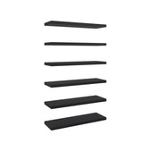 Set de 2 Repisas Shelf Wengue 91.4x3.8cm Rectangulares
