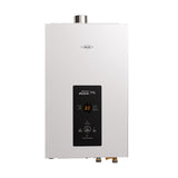 Calentador de Agua Haceb Modulante Blanco 34.5x63cm De Paso Tiro Forzado de 15 Litros