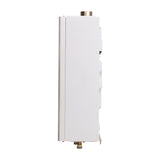 Calentador de Agua Haceb Modulante Blanco 34.5x63cm De Paso Tiro Forzado de 15 Litros