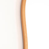 Espejo de Pared Lisboa Dorado 80x100cm Rectangular con Marco en Madera