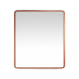 Espejo de Pared Lisboa Oro Rosa 80x100cm Rectangular con Marco en Madera