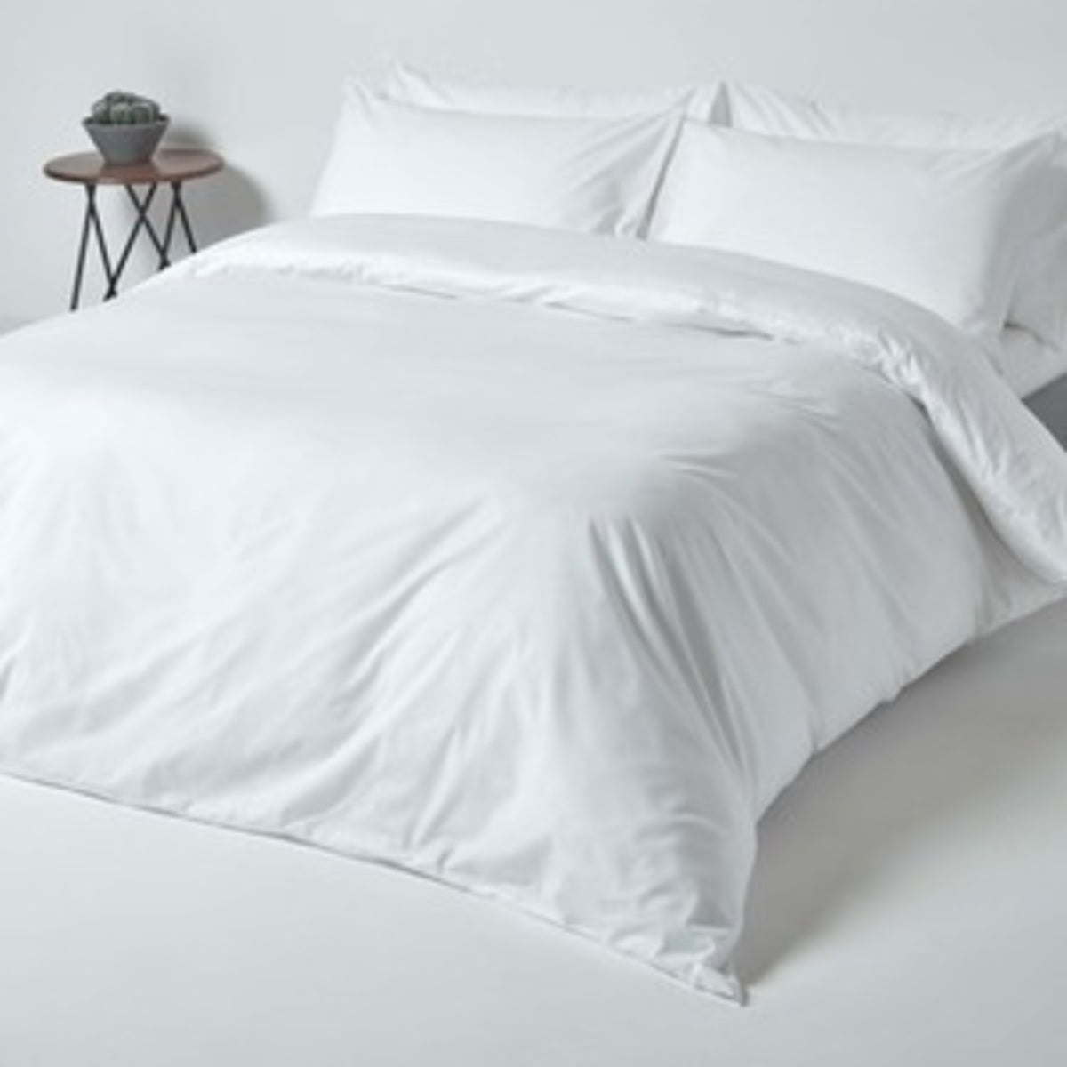 Funda de Duvet Antifluido Blanco 280x240cm Cremallera Acolchado para Colchón King 200 X 200 Cm con Relleno de Sin Relleno Fondo Entero