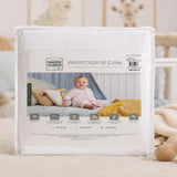 Protector de Colchón 3D Blanco 70x100cm Impermeable 200 Hilos para Colchón Infantil 70 X 100 Cm