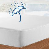 Protector de Colchón Soft Plus Blanco 200x200cm Impermeable 200 Hilos para Colchón King 200 X 200 Cm