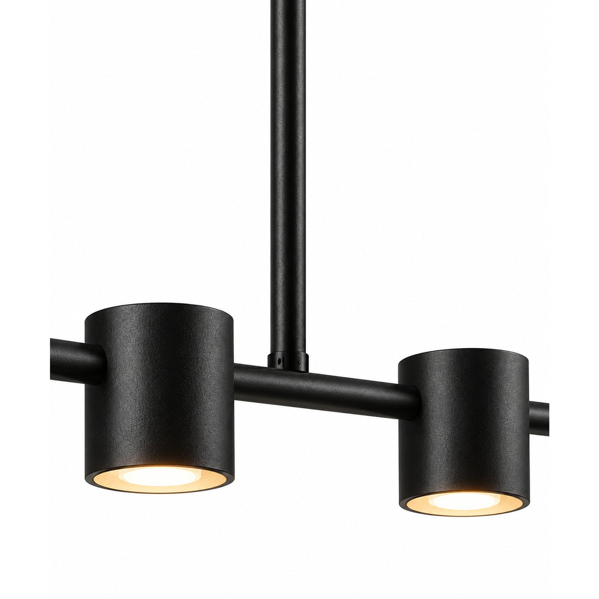Lámpara de Techo Trait Negro 20x18.5cm de Cinco Luces Ajustable de Luz Cálida con Bombillo LED