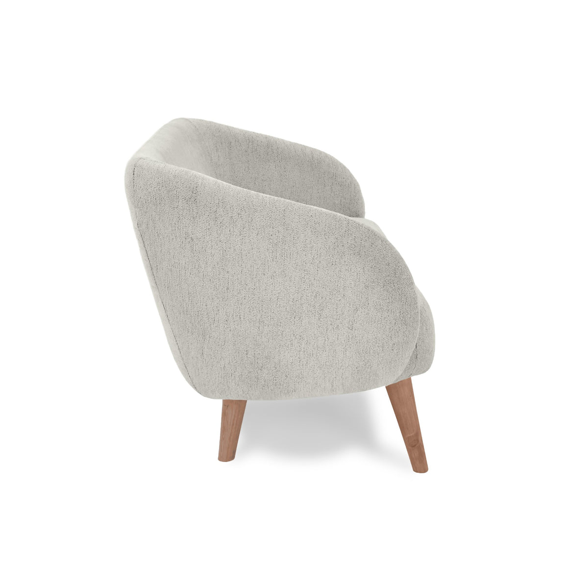 Sofá Astra Multicolor y Matiz Caoba 130x77cm de Dos Puestos con Apoya Brazos