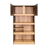 Biblioteca Ofice Habano 80.1x151.9cm con Seis Compartimientos y con Un Cajón