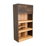Biblioteca Ofice Habano 80.1x151.9cm con Seis Compartimientos y con Un Cajón