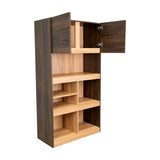 Biblioteca Ofice Habano 80.1x151.9cm con Seis Compartimientos y con Un Cajón