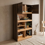 Biblioteca Ofice Habano 80.1x151.9cm con Seis Compartimientos y con Un Cajón