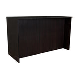 Isla de Cocina Ginger Wengue 150x90.6cm Con Seis Compartimientos
