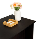 Isla de Cocina Ginger Wengue 150x90.6cm Con Seis Compartimientos