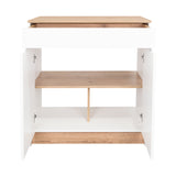 Mueble Inferior de Cocina Soler Blanco Moderno 52x89cm