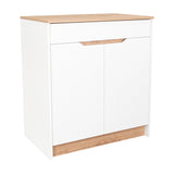 Mueble Inferior de Cocina Soler Blanco Moderno 52x89cm