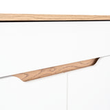Mueble Inferior de Cocina Soler Blanco Moderno 52x89cm