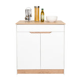 Mueble Inferior de Cocina Soler Blanco Moderno 52x89cm